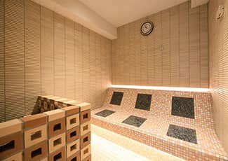 Baño en roca